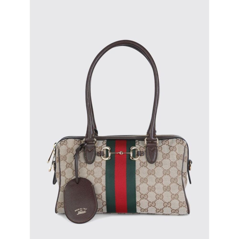 Gucci Women Canvas Bag With Gg Jacquard Monogram Gucci